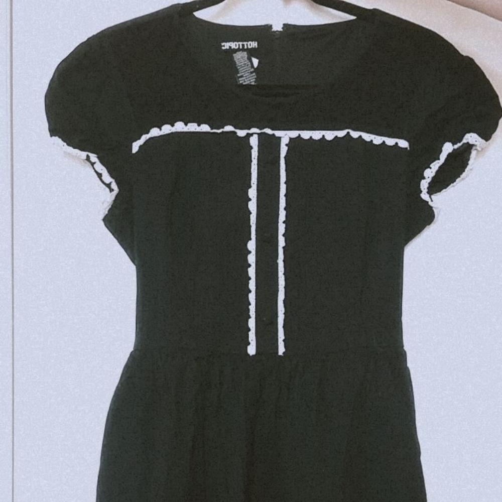 Fit & Flare Babydoll Piano Key Swing Dress